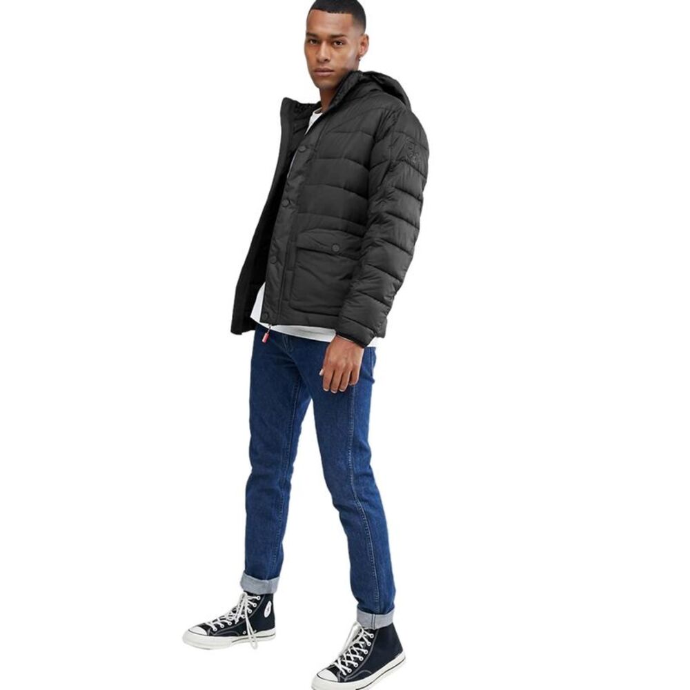 Hunter Mens Original Puffer Jacket US Large / UK 42-44 Black